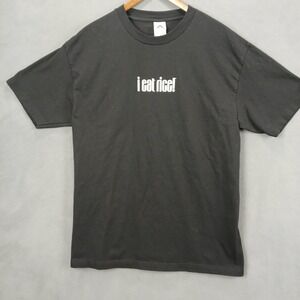 I Eat Rice Alstyle Apparel & Activewear‎ T Shirt Mens Large Black Filislander
